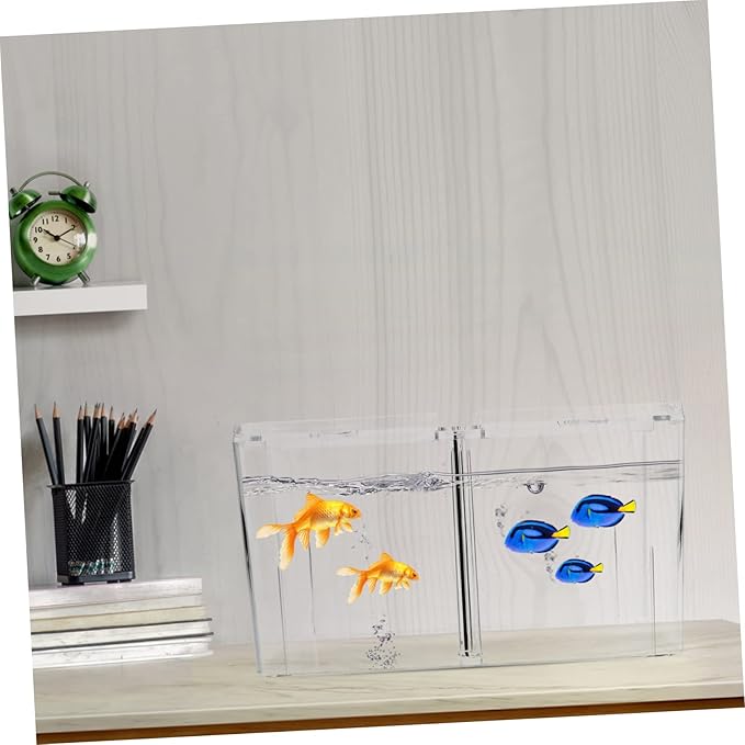 Fish Breeding Isolation Box Multi Functional Aquarium Breeding Container for Fry Hatching and Easy to Clean for Isolating Aggressive Fish and Protecting