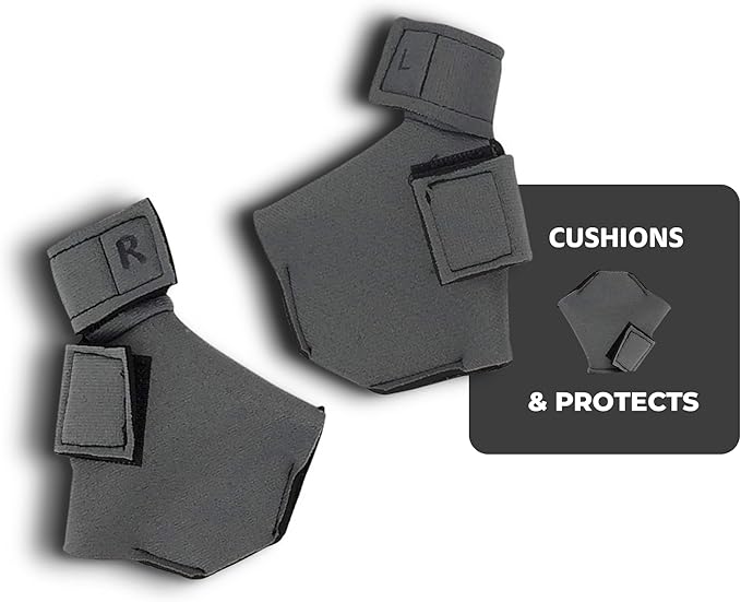 Duck Shoes for Injured Feet – Protective Neoprene Footwear for Ducks, Protective Shoes for Birds with Injured feet, Bumblefoot Relief - Small, 2.5’’ Max. Inside Width - Gray