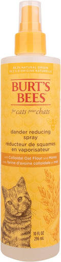 Burt's Bees for Pets Dander Reducing Cat Spray with Colloidal Oat Flour and Honey - Cat Dander Remover Gives Dry Skin Relief for Cats, Essential Kitten Supplies for Allergy Relief, 10 Fl Oz - 2 Pack