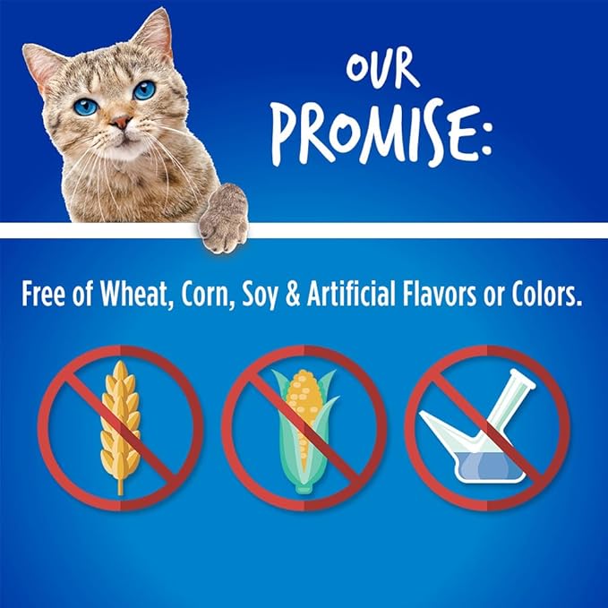 Fruitables Crunchy Low Calorie Treats Packed with Protein for Cats Healthy Free of Wheat, Corn and Soy – Made with Real Chicken with Blueberry – 2.5 Ounces (Pack of 2)