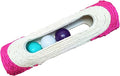 Cylindrical Scratching Board Sisal Cat Toys with 3 Pcs Ringing Balls 11 in Scratching Roller for Indoor Cats Playing (Rose Red)