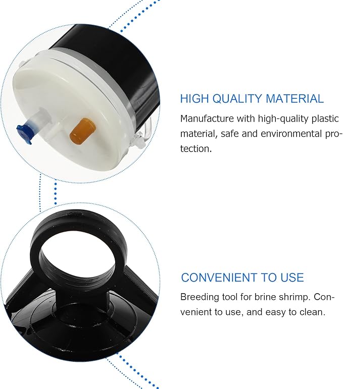 FRCOLOR 2 Sets Incubator Artemia Shrimp Brine Shrimp Hatchery Breeding Tanks for Fish Vessel Tools Artemia Eggs Hatchery Fish Fish Tank Aquarium Plastic Eggs