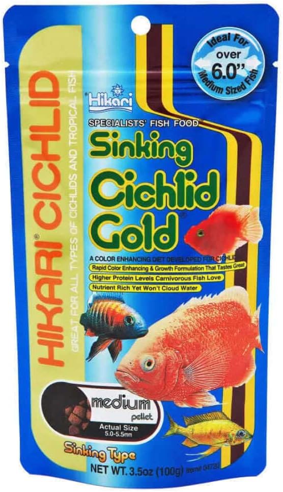 Hikari Usa Inc. Sinking Cichlid Medium 3.5 Oz