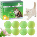 Natural Peppermint Oil Cat Deterrent Outdoor and Indoor, Keep Cats Permanently Out of Yard, Lawn, Garden, Furniture, Mulch & Flower,8 Pack