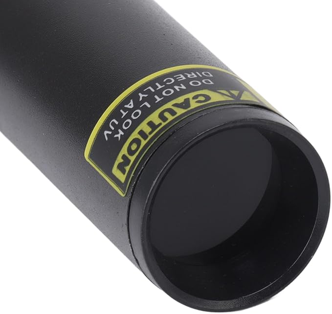 Horoper USB Rechargeable 3W 365nm Flashlight - LED Ultraviolet Flashlight with Black Filter Lens - Aluminum Alloy Shell - Pet Urine Detector for Dog and Cat Urine