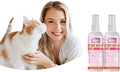 2 Pack Natural Cat Deterrent Spray - Effective Indoor & Outdoor Cat Repellent for Furniture, Couches & Plants