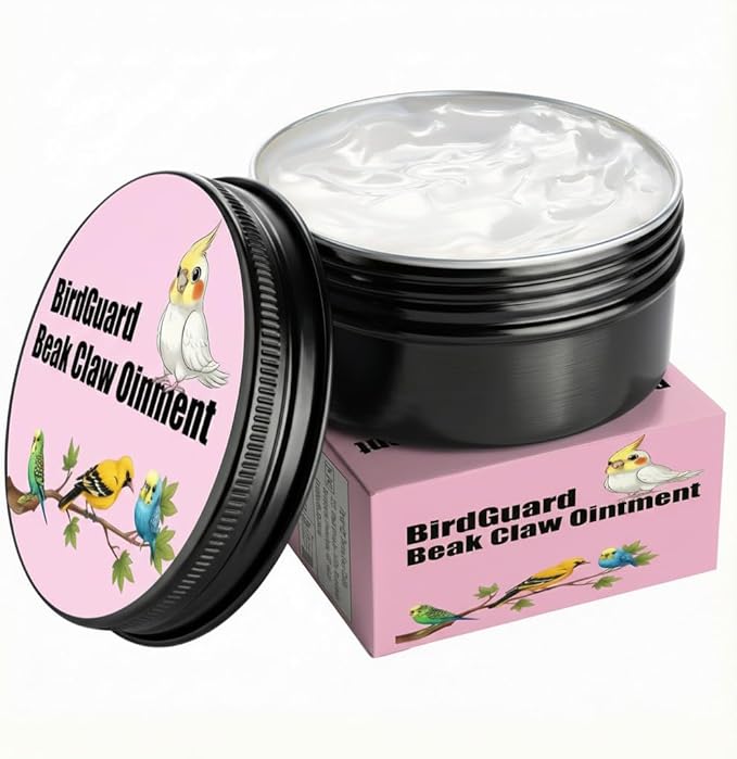 RONDURE Bird Beak Oil & Feet Repair Ointment – Soothing Care for Cracked Beaks, Rough Claws & Dry Skin, Ideal for Parrots, Budgies & Cockatiels