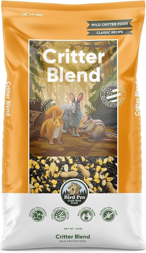 Classic Bird Seed (18 Pounds, Critter Blend)