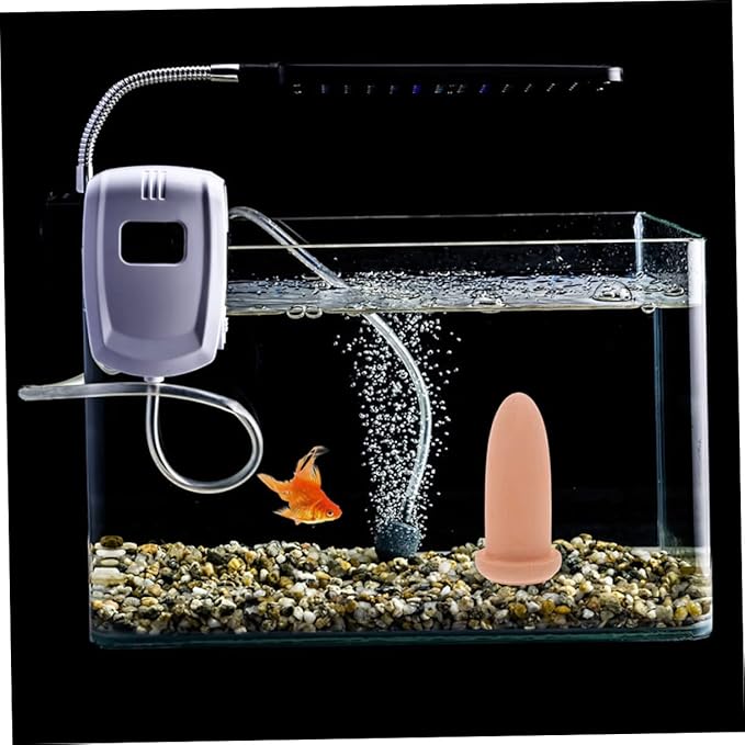 Light Brown Fish Spawning Breed Cone Medium Ceramic Incubator for Fresh and Saltwater Angelfish and Colorful Fish Breeding Tank Decoration and Easy Cleaning