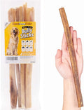 Best For My Pets 12‑Inch Odor‑Free 100% Beef Bully Sticks, 8 oz Bag – Long‑Lasting Single‑Ingredient Dental Dog Chews for Medium & Large Breeds, USA‑Inspected Rawhide Alternative