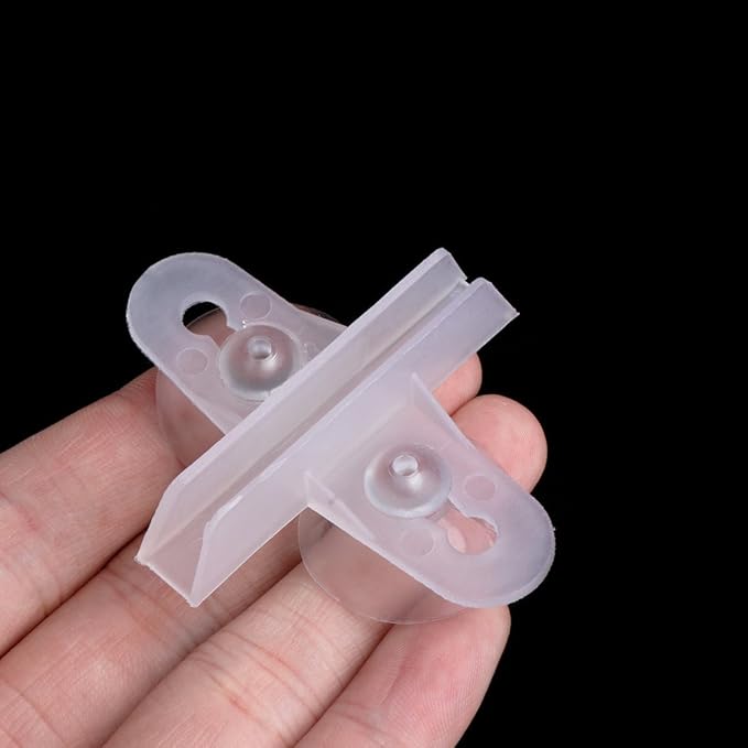 5 Pieces Aquarium Divider Clips with Suction Cups Fish for Separating Easy to