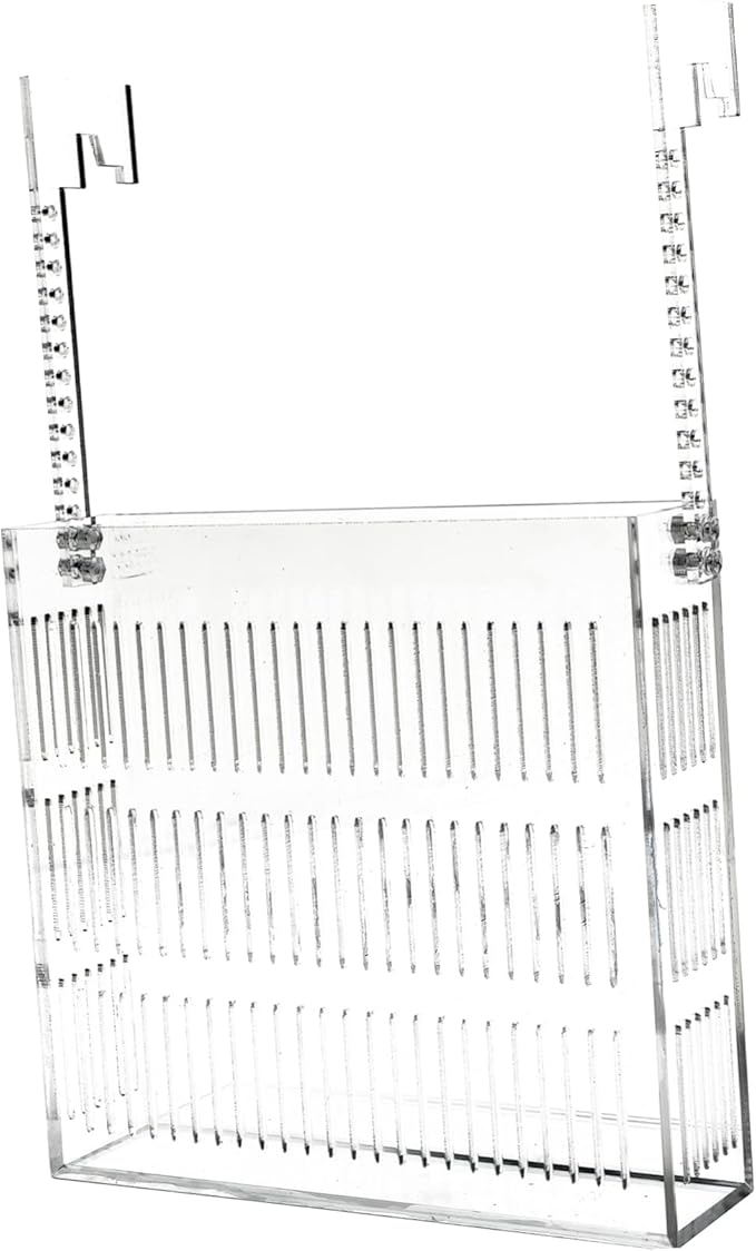 TOYANDONA Hanging Fish Breeding Tank with Isolation Design Durable Easy to Install Fish Hatching Box for Increased Survival Rate