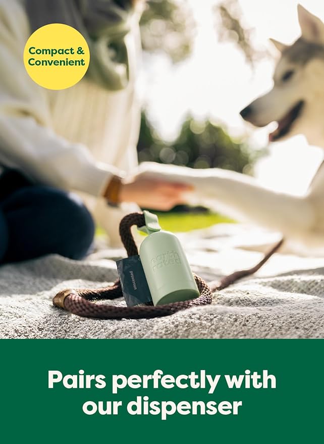 Earth Rated 3X Protect Dog Poop Bag Rolls, Odor Blocking Leak Proof Extra Thick, Unscented, 120 Count
