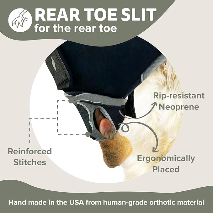 Chicken Shoes for Injured Feet – Protective Neoprene Footwear for Chicken, Open-Toe Design for Bumblefoot Relief, Made in USA (Chicken Shoes, Gray Camouflage, Medium Chickens)