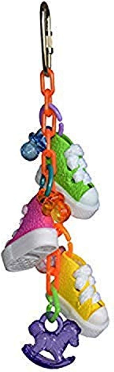 Super Bird Creations SB903 Baby Steps Bird Toy, Small Bird Size, 6.5" x 2"