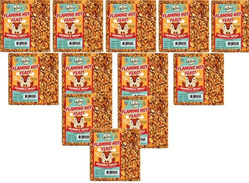 12-Pack of Mr. Bird Flaming Hot Feast Small Wild Bird Seed Cake 4 oz.