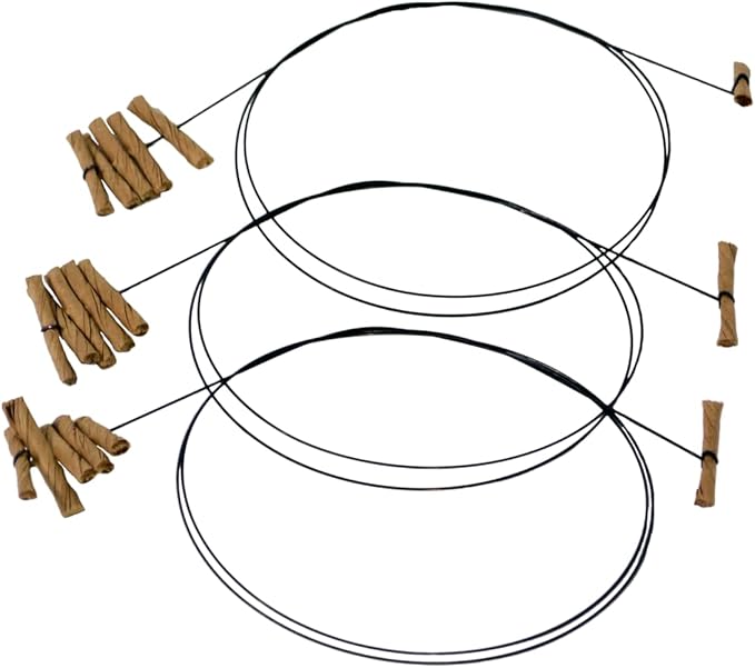 Cat Dancer Interactive Cat Toy - Fun and Fitness for Your Furry Friend - Engaging Paper Roll Attached with 30 Inches Flexible Spring Steel Wire for Playful Cats – 3 Pack