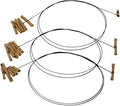 Cat Dancer Interactive Cat Toy - Fun and Fitness for Your Furry Friend - Engaging Paper Roll Attached with 30 Inches Flexible Spring Steel Wire for Playful Cats – 3 Pack