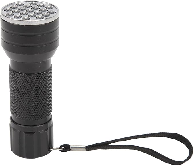 Black Light Flashlight, 21pcs LED Pet Urine Detector Light for Spot Detection, Outdoor Exploration, Portable Black Light Mini Flashlight for Pet Urine, Scorpion Hunting