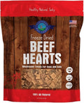 Shepherd Boy Farms Freeze Dried Dog and Cat Treats, Beef Heart, All Natural Single Ingredient Freeze-Dried Dog Treat & Snacks, Made in USA, High Protein, Essential Nutrition of Raw Food, 8oz