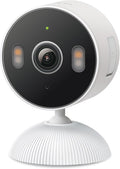 Tapo 2K Indoor/Outdoor Wired Security Camera - Works as a Baby Monitor & Pet Camera, Person/Motion/Baby Cry Detection, 2-Way Audio, Siren, Subscription-Free Local Storage or Optional Cloud, C113