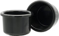 A&H Tool & Die Crock-Style Black Plastic Bird Dish 8 oz (2 Pack)