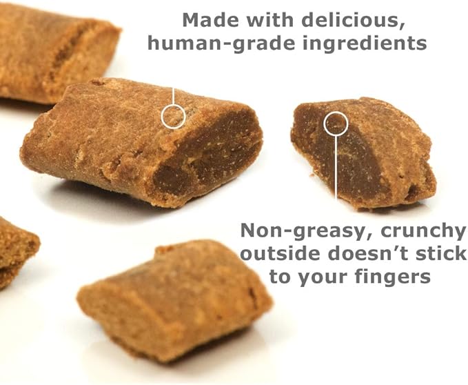Catit Nibbly Crispy Cat Treats, Chicken – Artisanally Baked Non-Greasy Healthy Cat Treats (Pack of 4)