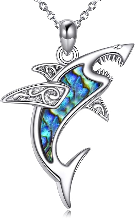 KZX Cat/Dog/Phoenix/Eagle/Whale/Shark/Puffin/Starfish/Chicken/Butterfly/Owl/Bee/Frog/Seahorse Necklace Sterling Silver Animal Pendant Jewelry Gift for Women