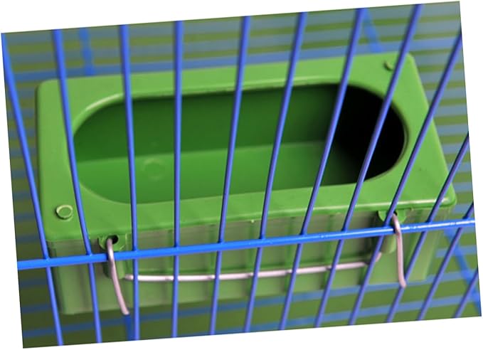 10pcs Parrot Feeder Pigeon Feeding Trough Bird Seed Holder Bird Feeding Watering Supplies Hanging Feeder