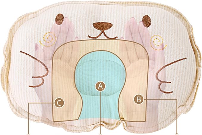Pet Sleeping Pillow, Soft Cotton Core Breathable Cushion for Small Dogs and Cats, Cute Pattern Machine Washable Pet Bed