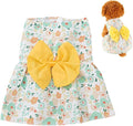 Dog Dress,1PC Dog Dresses with Cute Bowknot,Summer Dogs Clothes Pet Princess Dresses for Chihuahua Yorkies Puppies Cat Outfit