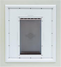 PetSafe Panel Pet Door Insert - Easy Installation - Dual Flap Design for Weather Protection - Paintable Frame for Custom Look