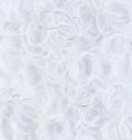 200 Clear Hair Ties and Rubber Bands for Hair, Women, and Girls - Mini Ties for Pet Grooming and Hair Accessories