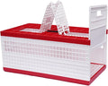 Racing Pigeon Carrier Box, 60 x 31 x 23 Cm Bird Training Basket Folding Pigeon Training Release Cage with 2 Side Doors + 2 Top Department