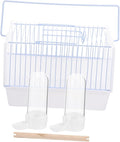 BESPORTBLE 1Set Portable Bird Carrier Pet Bird Cage for Travel for Outing with Parrots and Birds Lightweight Design Compact Outdoor Bird Cage