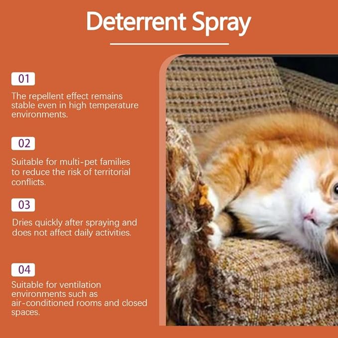 Pet Training Sprays Cats Prevent Sofa Bed Corner Citrus Formula Odor Control