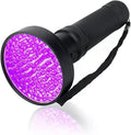 Portable High Brightness Flashlight Black Light for Pet Detector Urine Drying Stains Bugs (D 7.87 * 19cm)