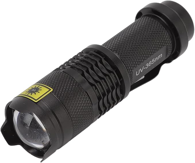 Garosa 365nm Flashlight, Flashlight for Pet Urine Detection Dry Bed Scorpion Dog Cat Urine, Urine Detectors