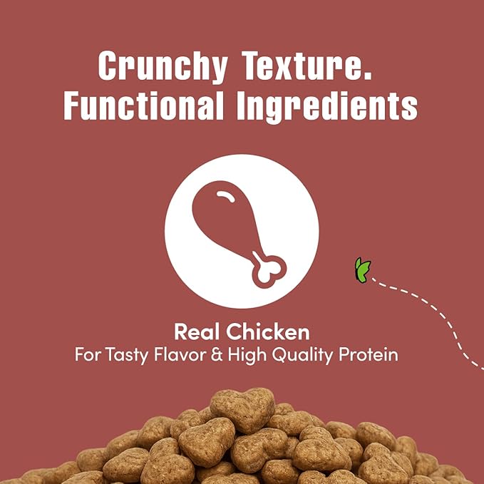 Get Naked Urinary Cat Health Treats with Cranberry & Real Chicken 6oz | Crunchy, Grain-Free, Natural Urinary Tract & Dental Care | Supports UT Support & Fresh Breath | Made in The USA