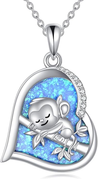 KZX Cat/Dog/Phoenix/Eagle/Whale/Shark/Puffin/Starfish/Chicken/Butterfly/Owl/Bee/Frog/Seahorse Necklace Sterling Silver Animal Pendant Jewelry Gift for Women