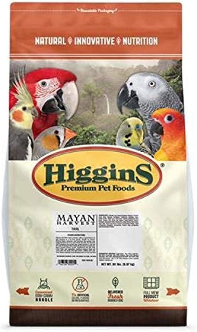 Higgins Mayan Harvest Tikal Parrot & Eclectus 20 lb