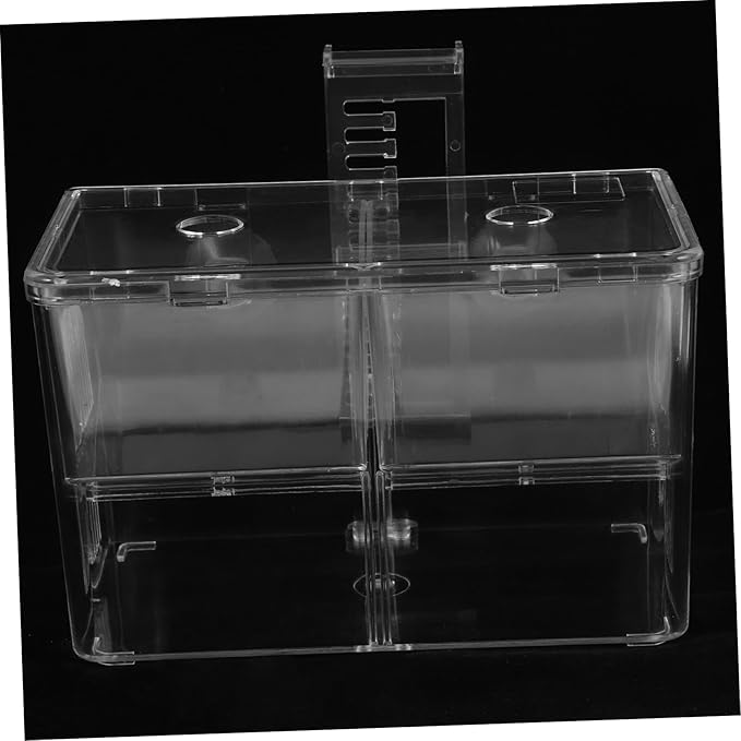 Toyvian Aquarium Fish Breeding Box Isolation Incubator for Fish Tank with Mesh Divider Easy to Install Hatchery for Fry Shrimp and Nursery