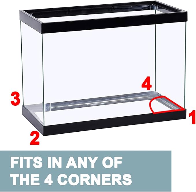 Corner Shrimp Guard to Prevent Predator Fish. Ultimate Breeding Protection for Shrimp in Betta Tank. Enhance Tank Harmony, 3.5" Diameter