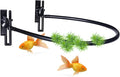 Floating Plant Corral for Aquarium, Floating Plant Fence for Aquarium Accessories, Fish Tank Plant Fence Adjustable Height with Water Level, Suitable for All Floating Plants and Aquariums