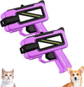 Geelin 2 Pcs Squirt Spray for Cats Dogs Cute Purple Training Squirt for Cats Deterrent Water Spray Pistols for Dogs Pets Training