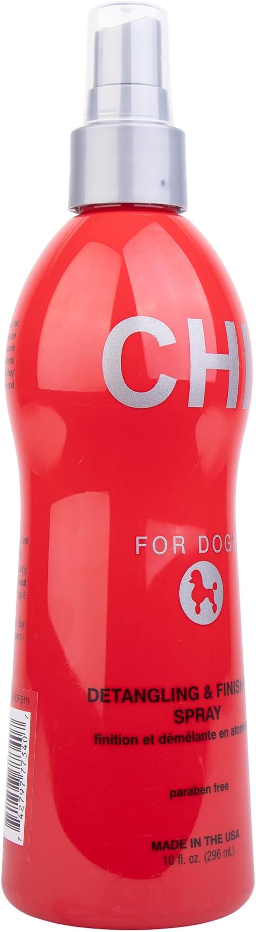CHI for Dogs Detangling Finishing Spray, Leave-In Dog Grooming Mist to Help Release Tangles & Knots, Light Conditioning Shine Finish, Sulfate & Paraben Free, Made in the USA, 10 Fl Oz