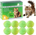 8pcs Cat Repellent Outdoor to Keep Cats Away, Natural Peppermint Oil Cat Deterrent Outdoor and Indoor, Keep Cats Out of Yard, Protect Your Yard and Furniture