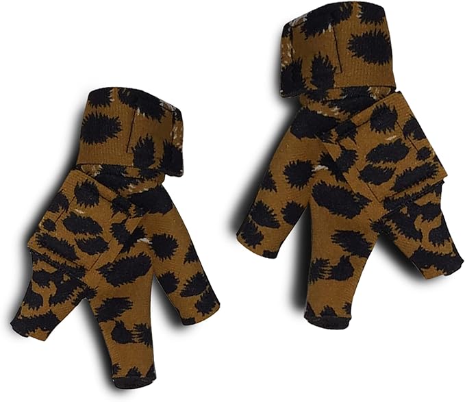 Chicken Shoes for Injured Feet – Protective Neoprene Footwear for Chicken, Open-Toe Design for Bumblefoot Relief, Made in USA - Large, 4" Max. Inside Width, Leopard
