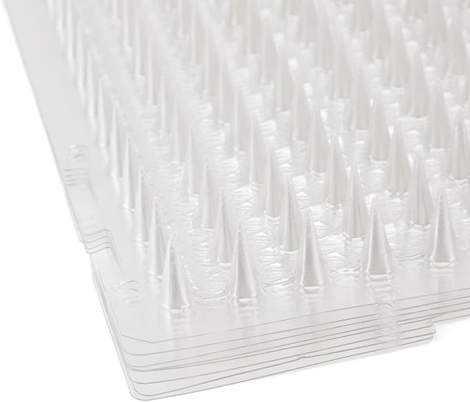 8Pcs Cat Mat, Deterrent Mats, Recyclable Deterrent Scat Mat for Cats Dogs Indoor Outdoor, Large Coverage 34x425cm., Safely Repel Animals Without Harm