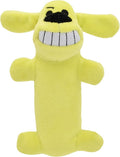 Multipet Original Loofa Dog Plush Toy - Squeaky Toy for All Dogs - Extra Soft Plush - Stuffed Animal Dog Toys for Playing (1 Count, 6”, Random Color Surprise)